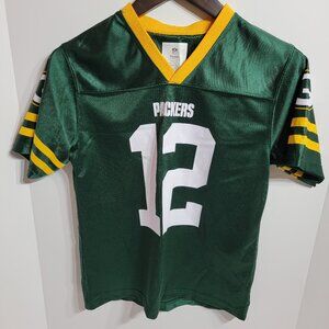 Aaron Rodgers Green Bay Packers NFL Jersey Youth Size L (12/14)